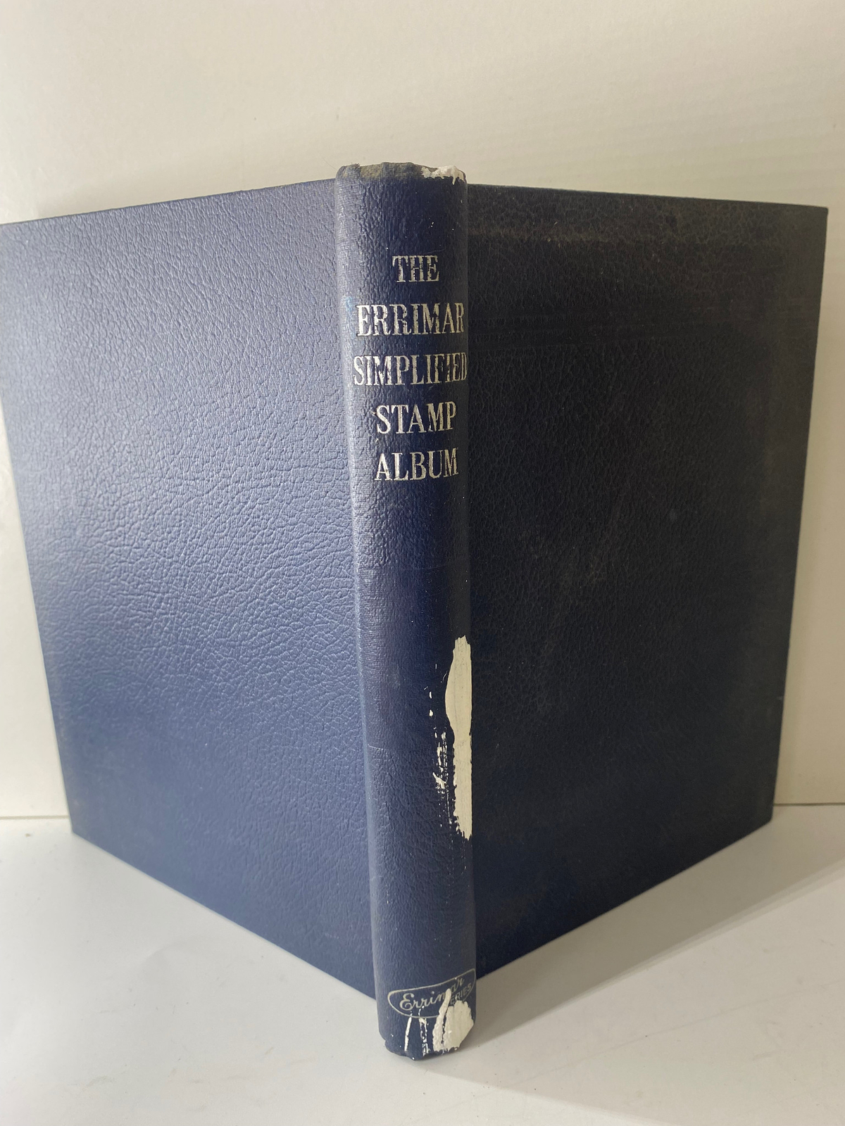 Vintage The Errimar Simplified Stamp Album with 36 Pages of Stamp Collection