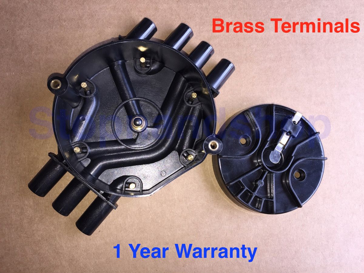 Ignition Distributor Cap & Rotor for Chevy Astro Van S-10 Blazer Jimmy Brass V6