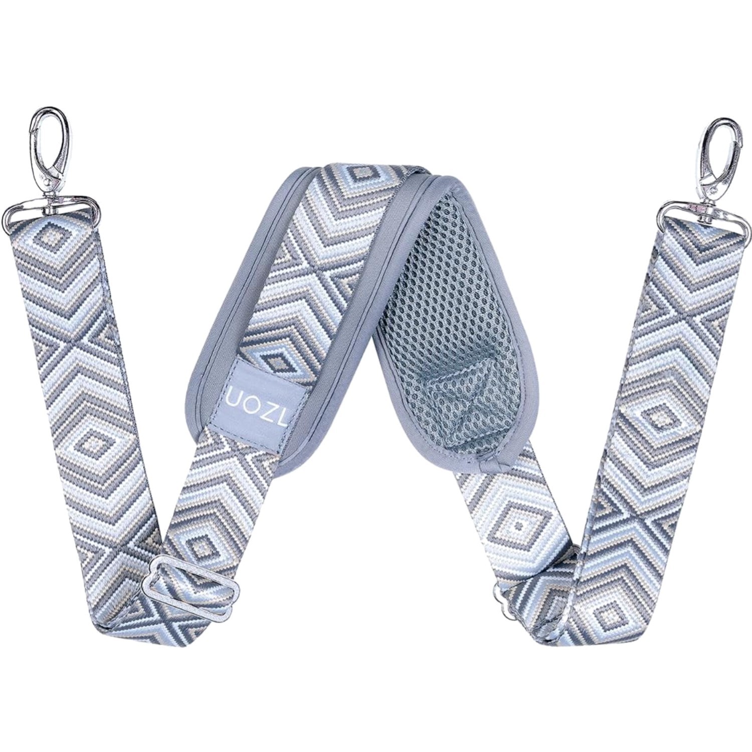 59 Inch Shoulder Straps, Soft with Ultra-Thick Fixed Shoulder Pad, Two Way In...