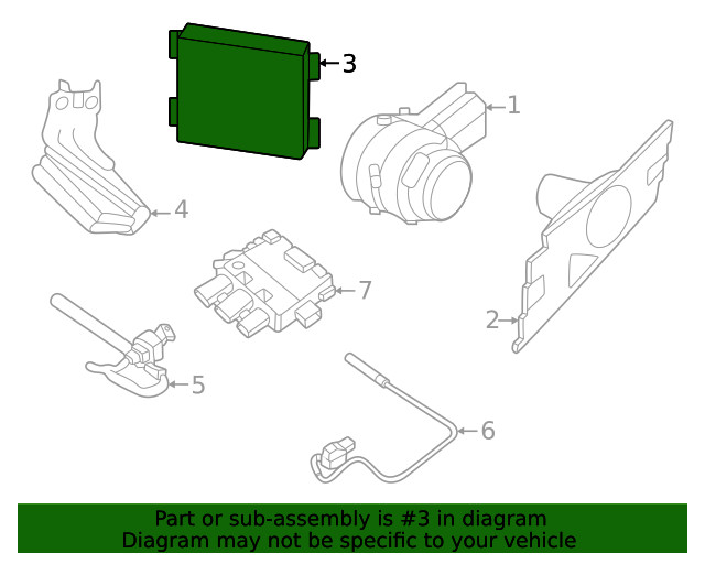 Genuine Nissan Blind Spot Radar 284N0-5MT0B