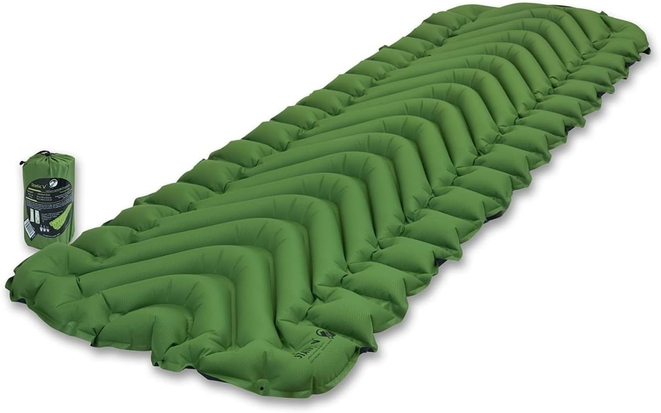 2-Person Camping Bundle: 2x Klymit Static V Sleeping Pads + Camel Crown Dome Ten
