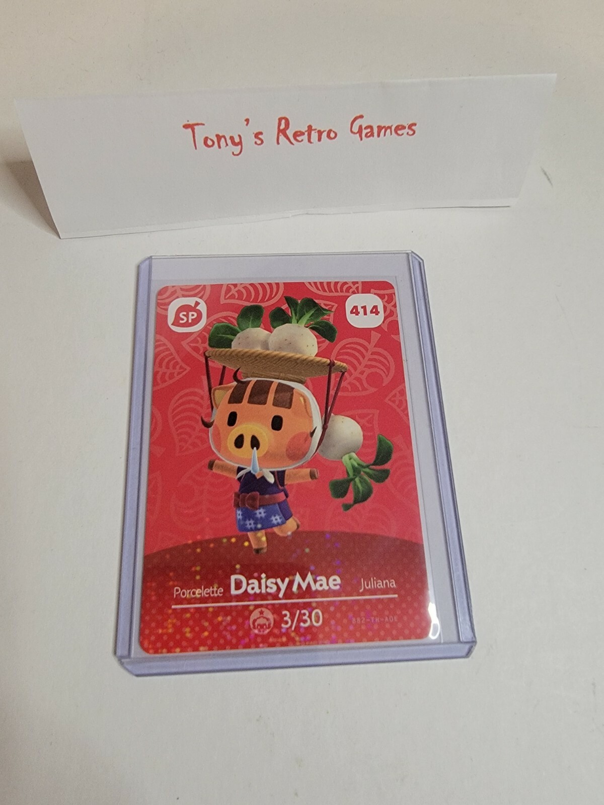 !SUPER SALE! DAISY MAE # 414 Animal Crossing Amiibo Card NINTENDO SERIES 5 MINT!