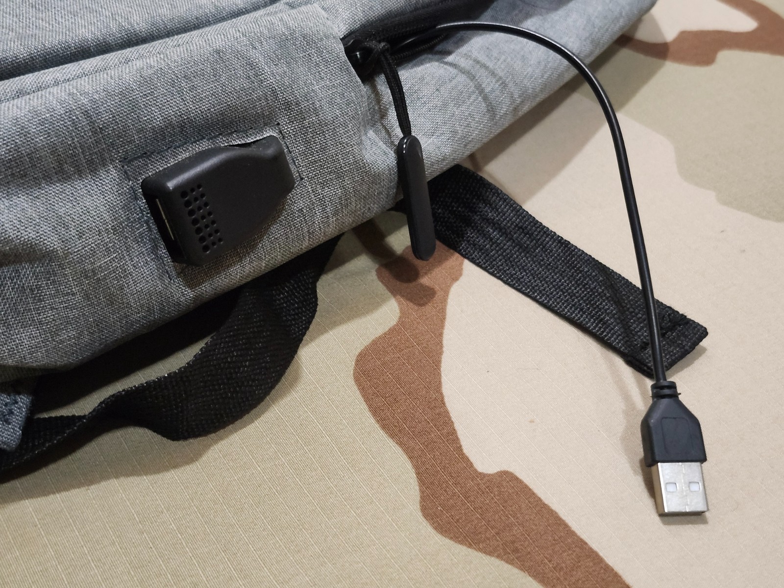 KWA Airsoft Promotional Backpack with USB Cable Connection READ DESCRIPTION! REA