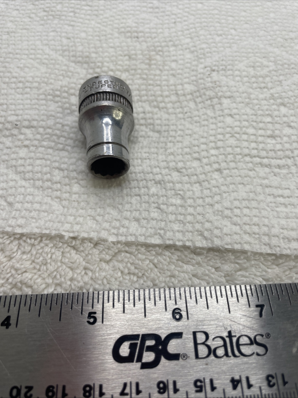 Indestro 1214 7/16” 12 Point 1/2” Drive Socket
