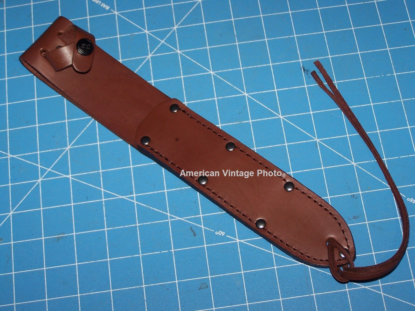 Sheath Scabbard Ontario Knife Co OKC Leather Military for Trench Knife