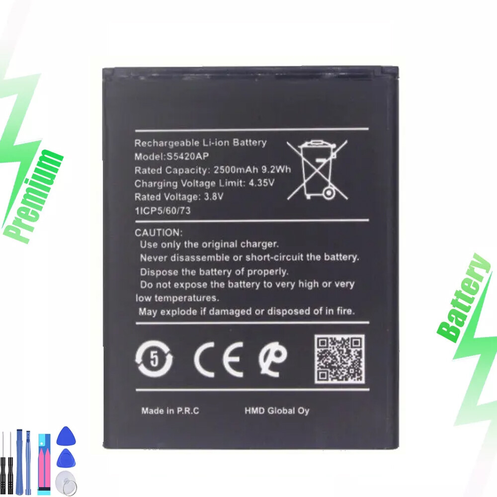 S5420AP NEW Battery For NOKIA S5420AP 2500mAh 9.5 Wh 3.8V