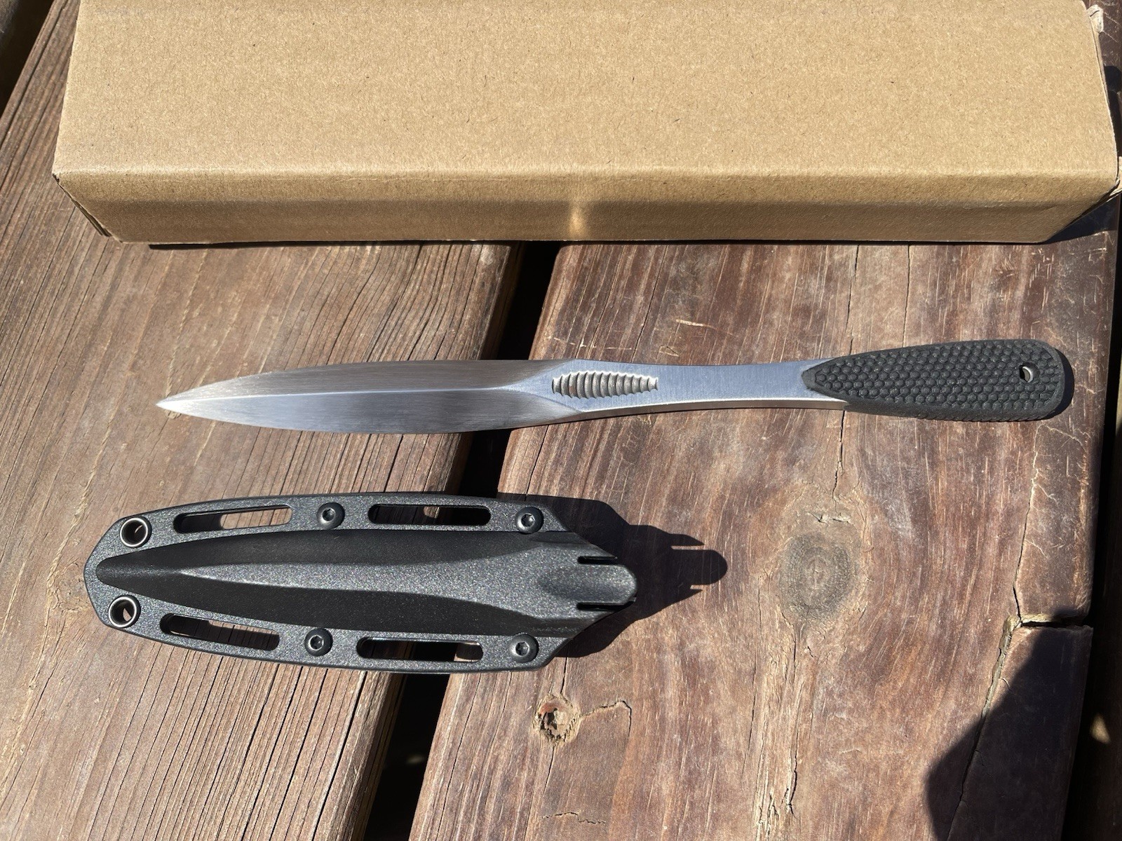 Sleeve Dagger Tactical EDC Fixed Knife Carbon Steel