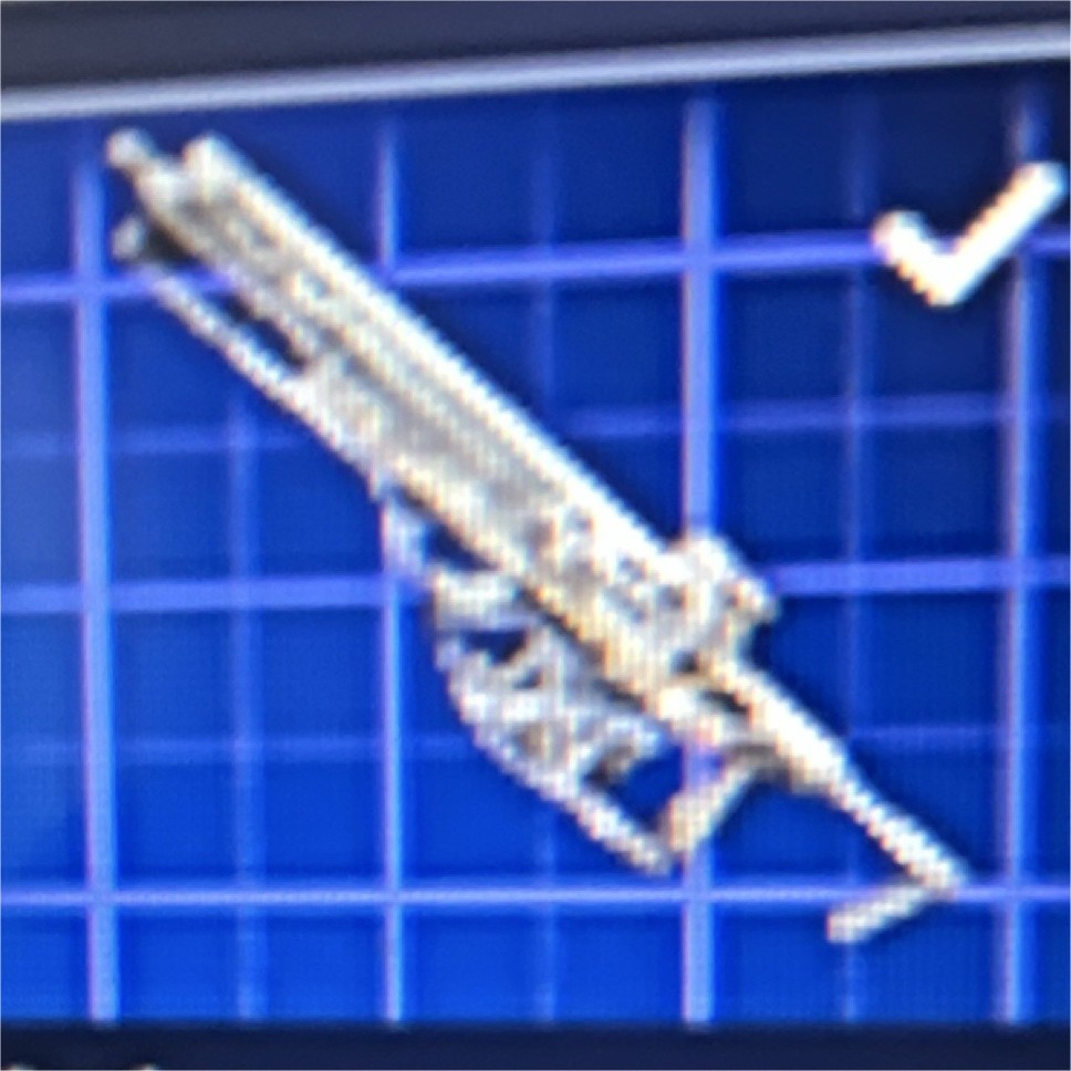 Digital Rifle In-Game Weapon Collectible Game Item Asset for Online Gaming