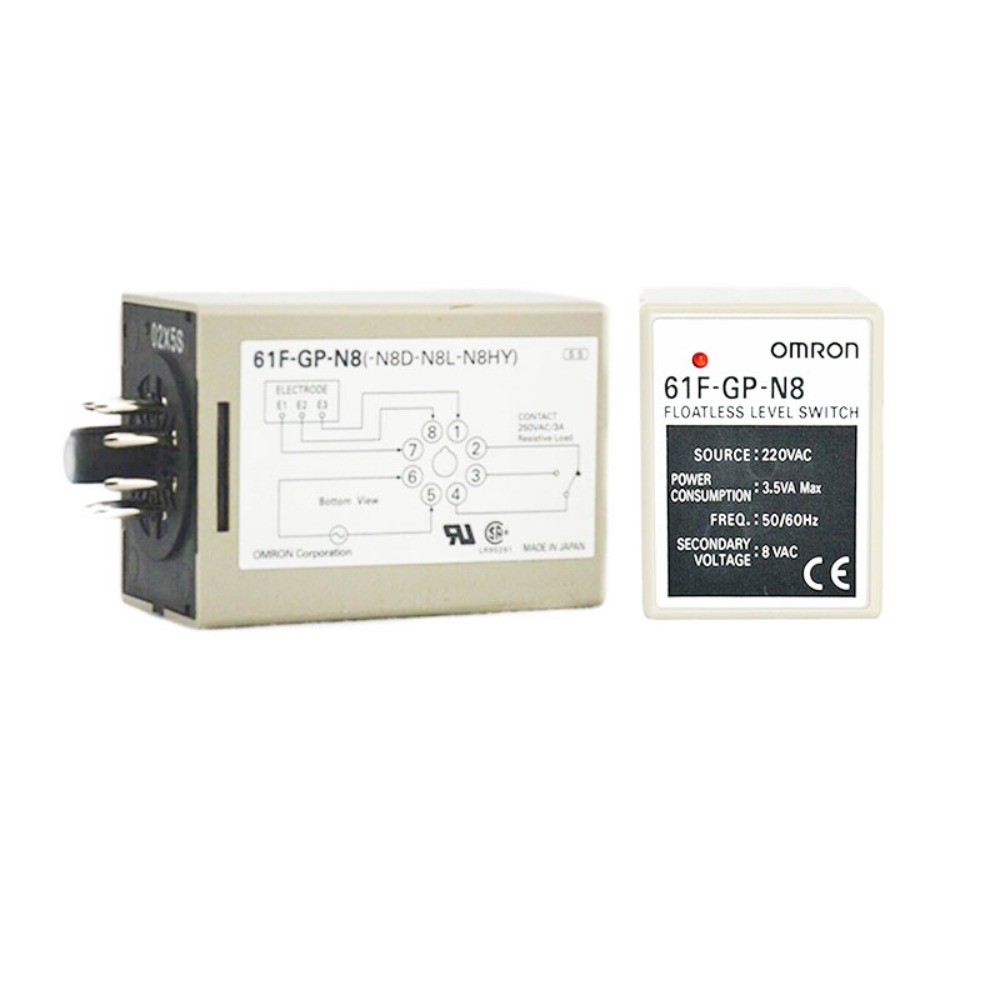 One Original Omron AC110/220 61F-GP-N 61F-GP-N8 61F-GP-NH Floatless Level Switch