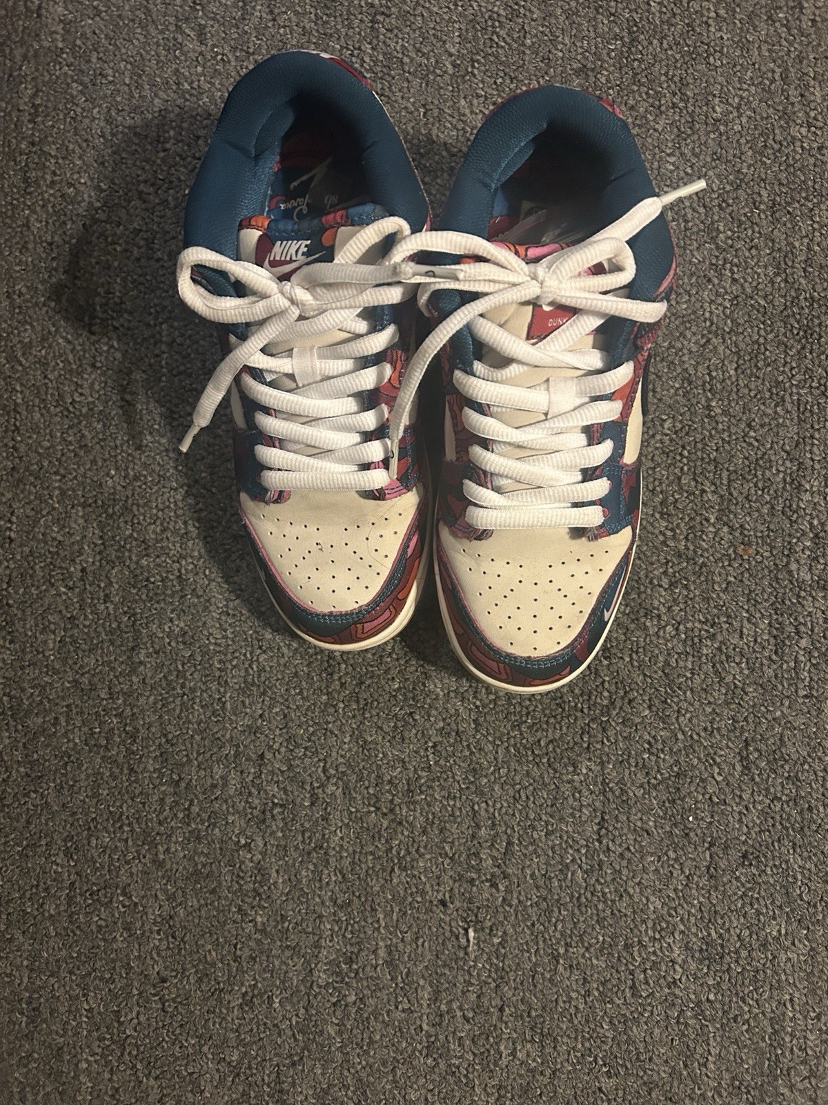 Nike SB Dunk Low Multi-Color Skateboarding Shoes US 7.5