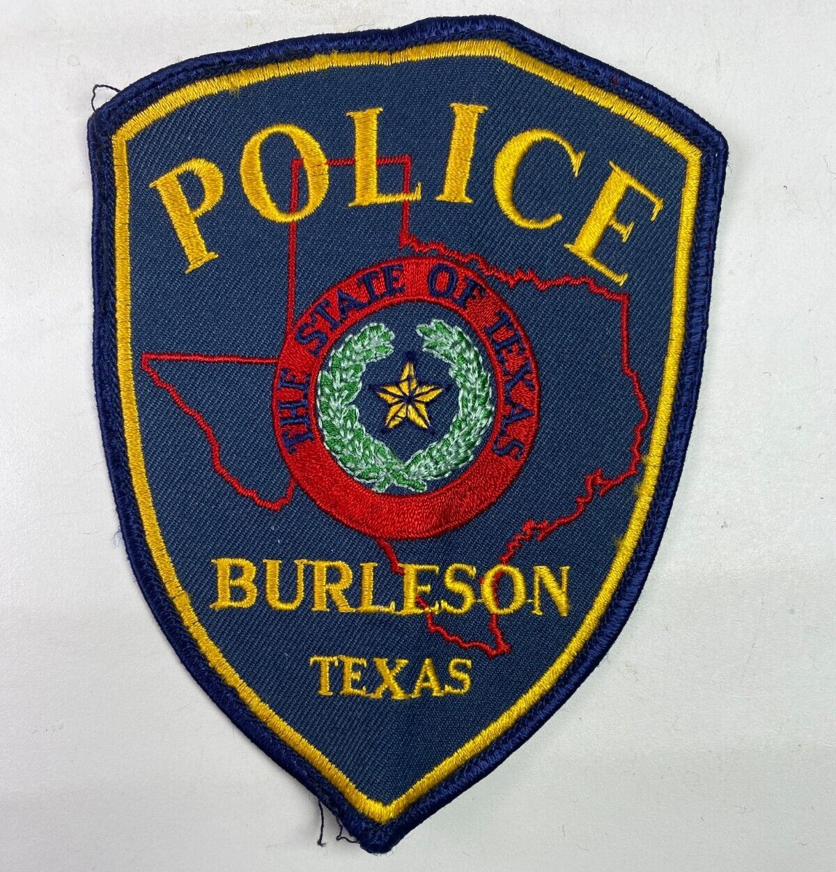Burleson Police Texas TX Patch C7