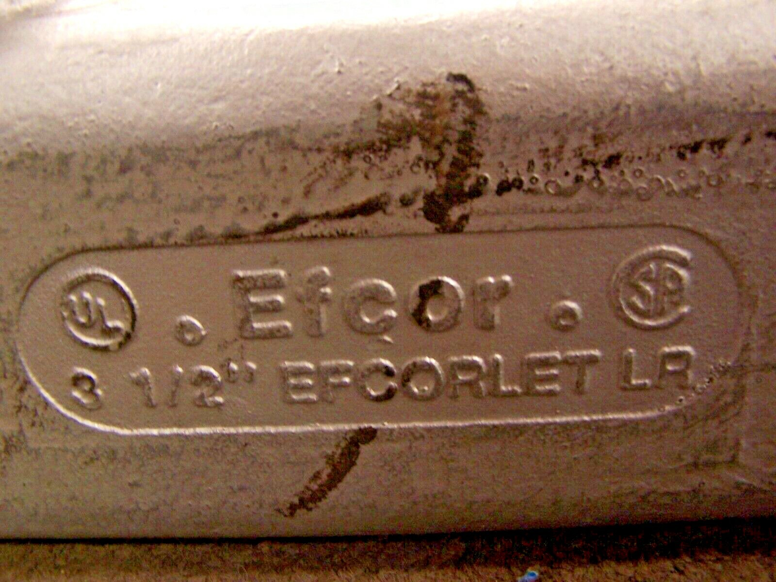 NEW EFCOR 3-1/2" EFCORLET LR THREADED CONDUIT 3-1/2"