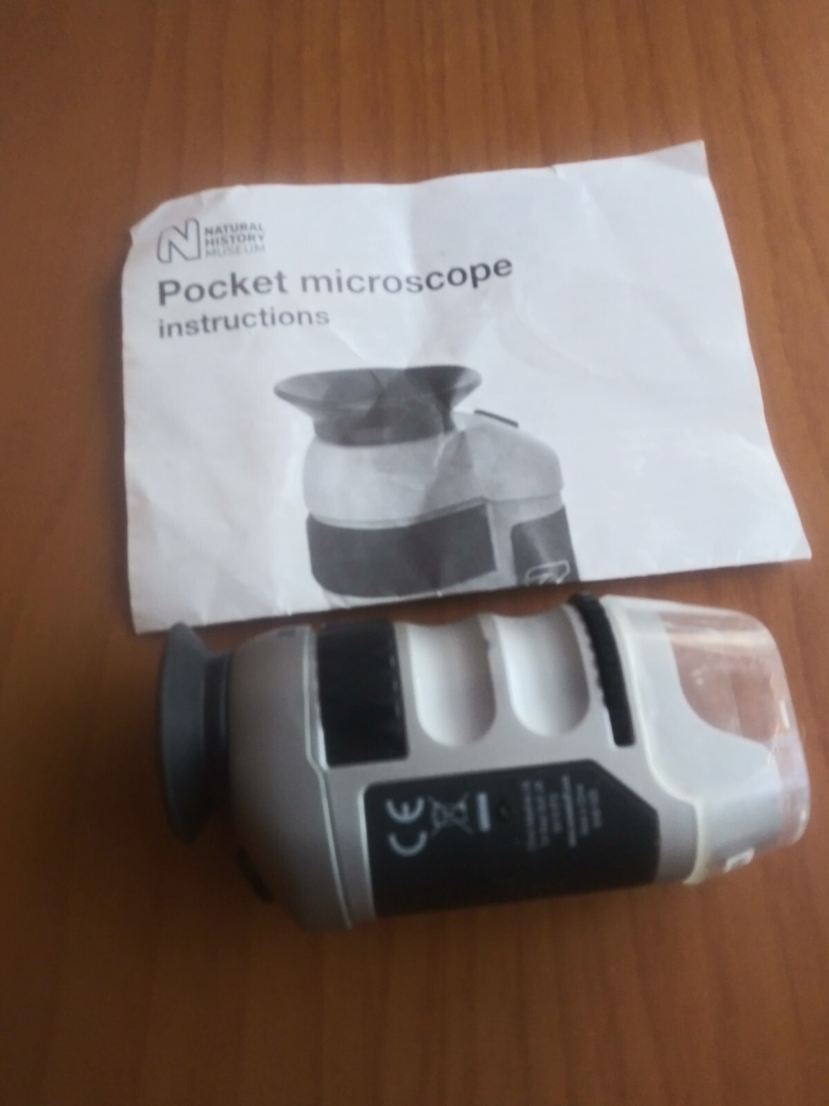 vintage pocket microscope