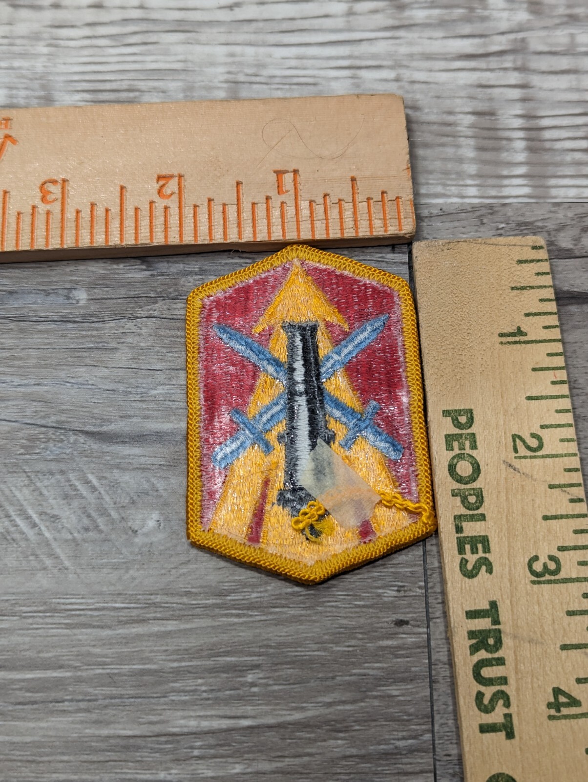 US ARMY 214TH FIRES BRIGADE CLASS A PATCH FULL COLOR