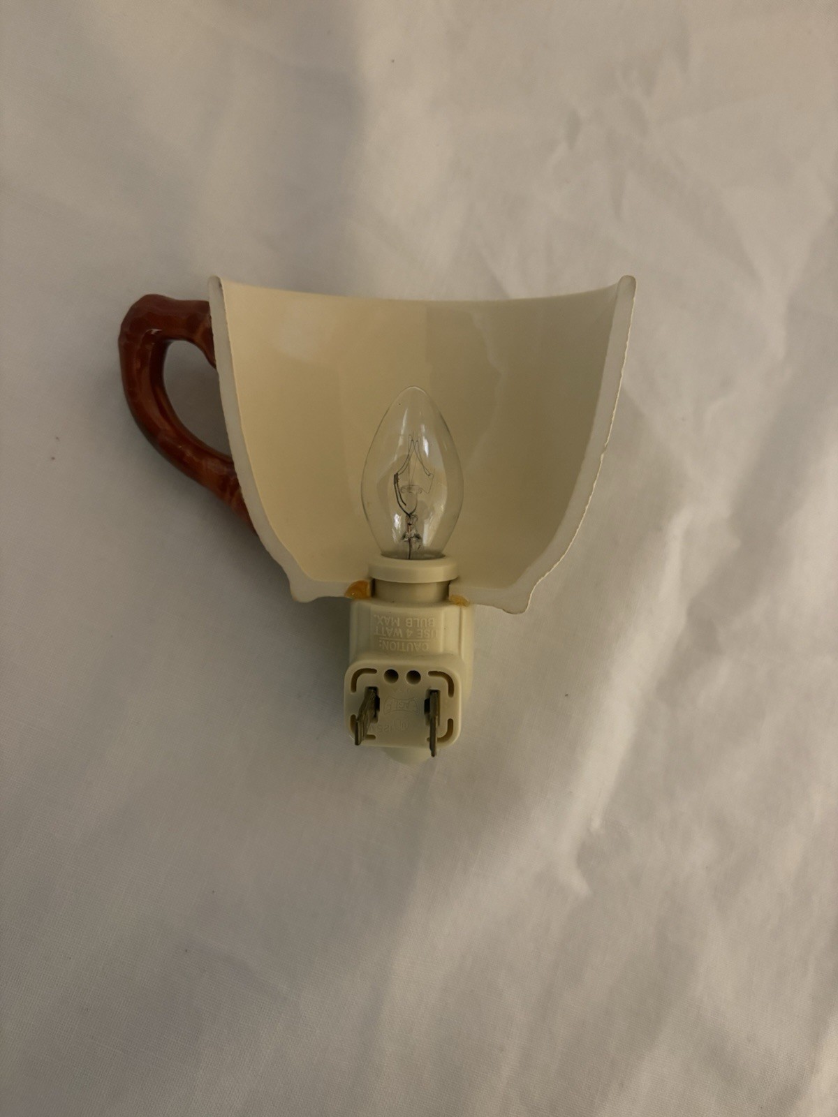 Franciscan Apple pattern night light