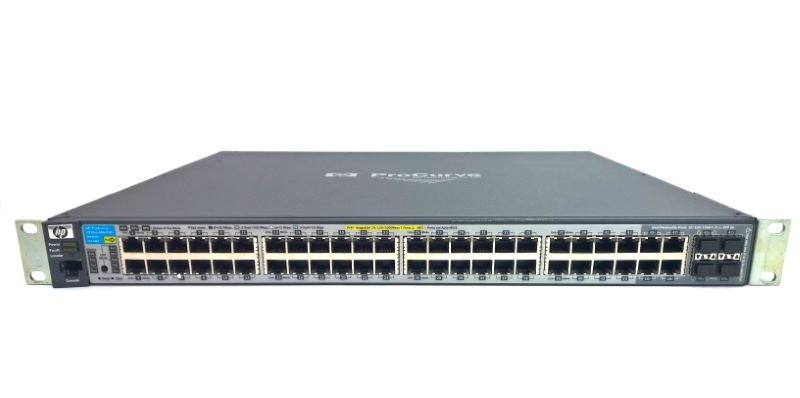 HP J9148-61001 2910-48G-POE+ AL SWITCH 48 Port, Gigabit, 10 GbE, SFP+ zj
