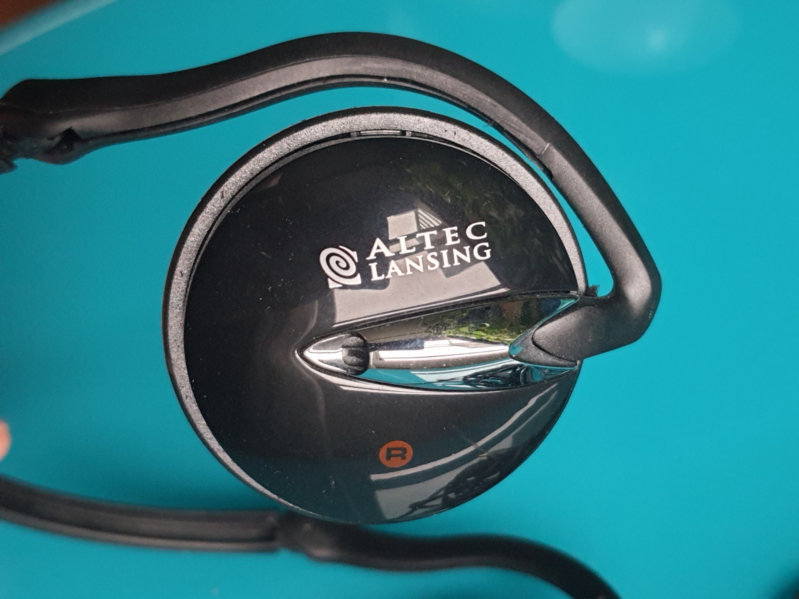 🟢 Altec Lansing AHS-433 PC Stereo Foldable Behind The Neck Headset w Microphone