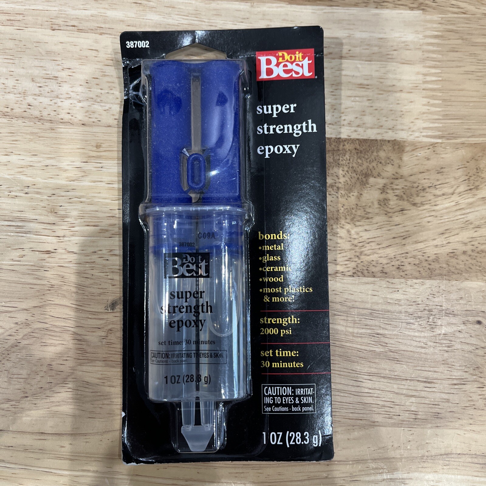 Do it Best 1 Oz. Super Strength Epoxy Syringe 387002 SIM Supply, Inc. 387002 1