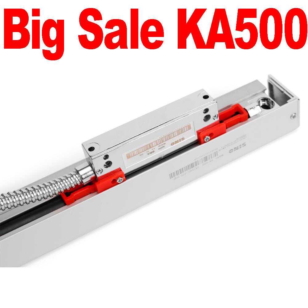 Slim SINO KA500 Optical Encoder Ruler for Lathe Milling CNC Machines 5um 5V TTL