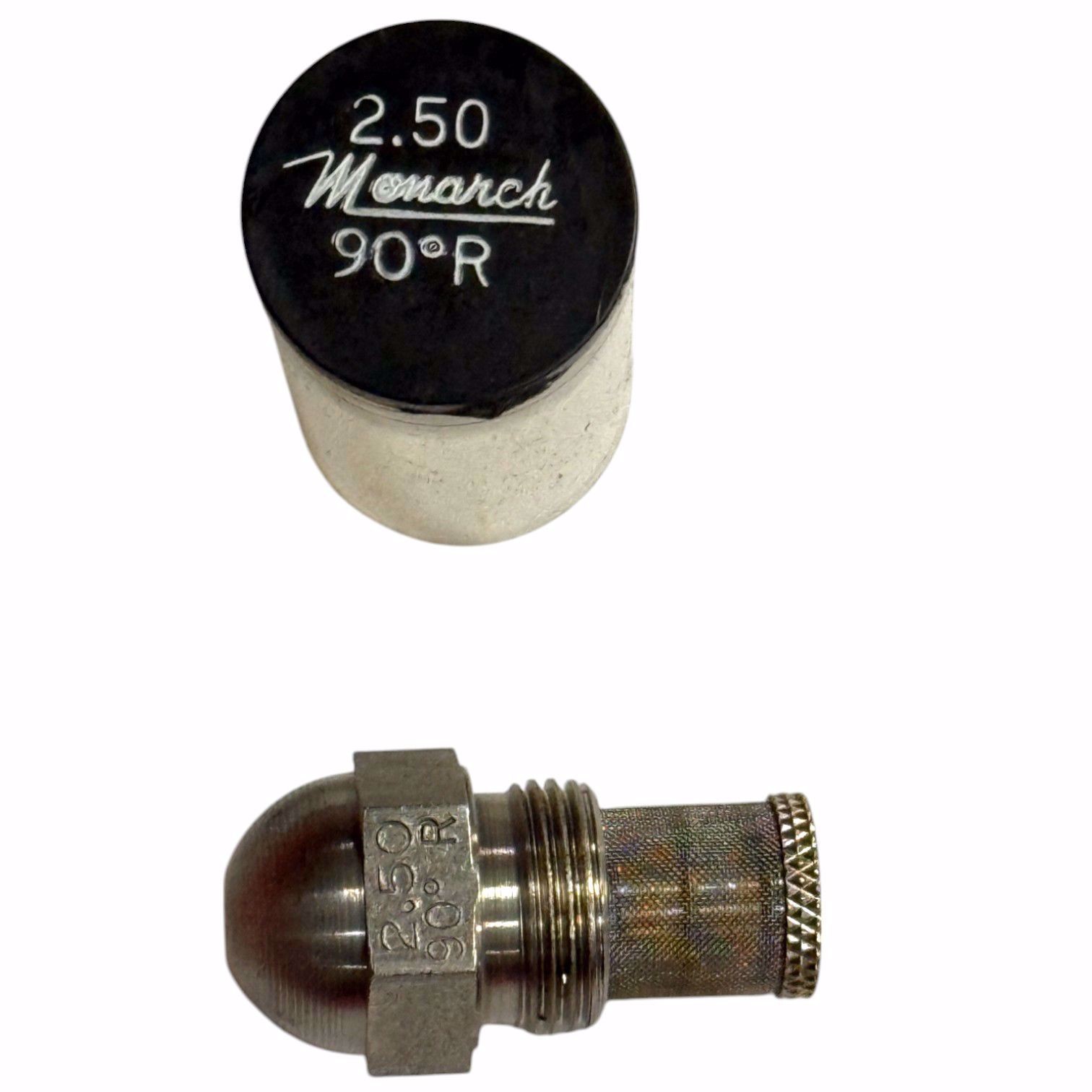 Monarch 2.50 GPH 90 Degree Solid Cone R Solid Nozzle.