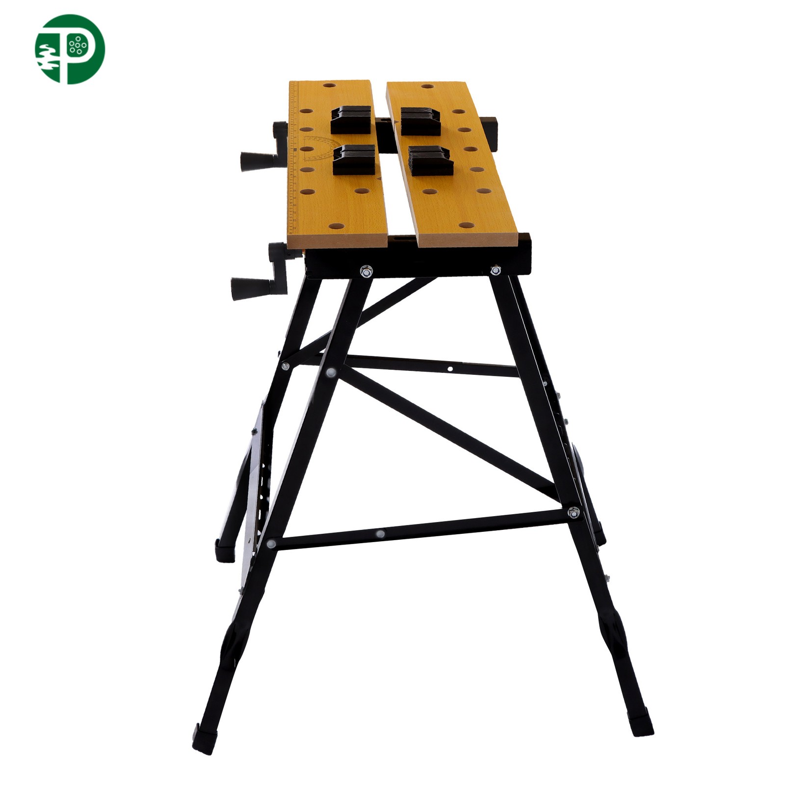 220lbs Folding Workbench,Workshop Tool Storage,Vise Garage Steel Work Table