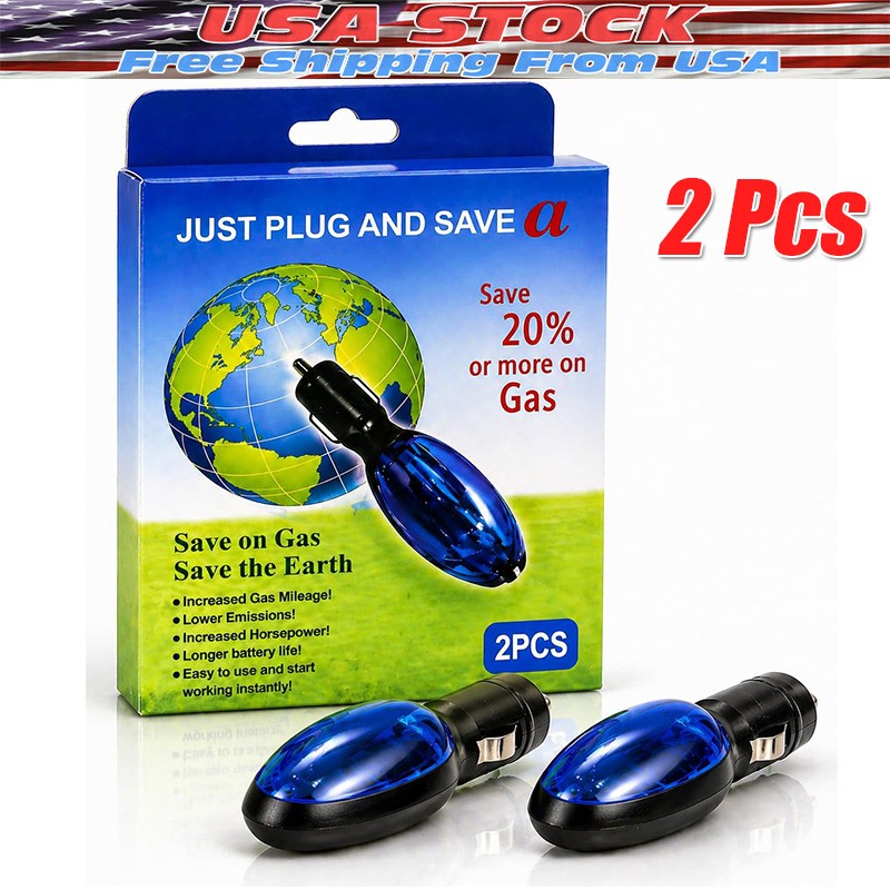 2PCS Gas Fuel Sync Farther,Save More Fuel Instantly,Automotive Spill Save New