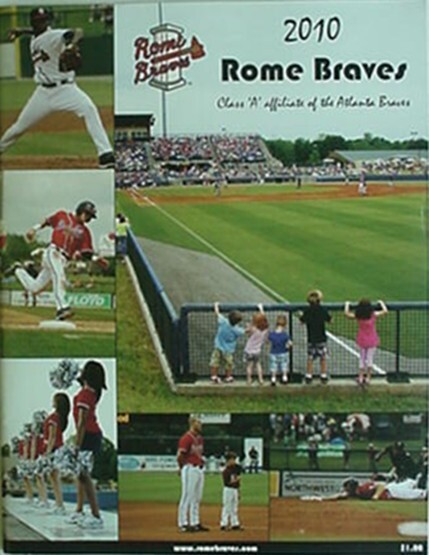 2010 ROME BRAVES PROGRAM ("A" SOUTH ATLANTIC LEAGUE