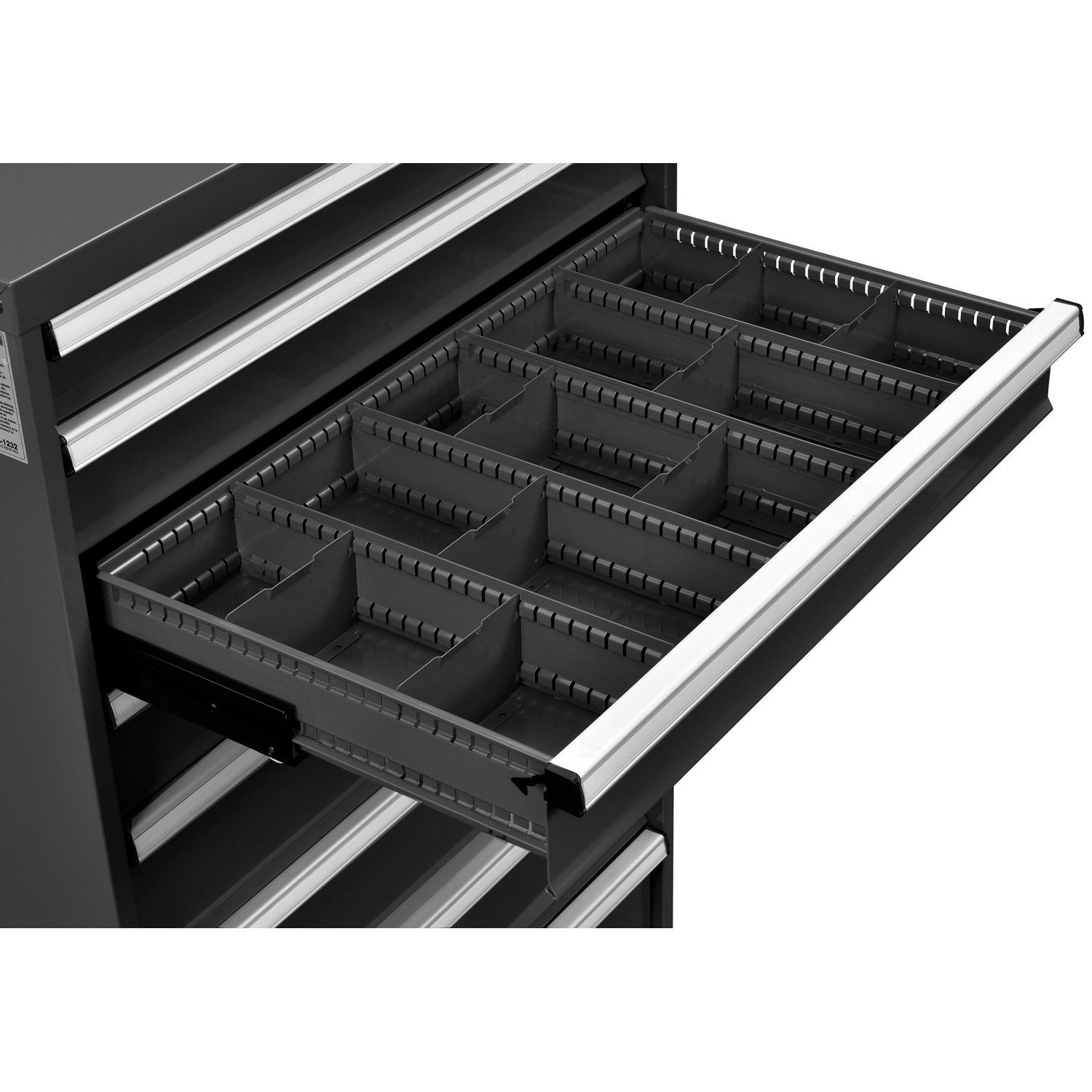 Global Industrial Dividers for 5"H Drawer of Modular Drawer Cabinet 36"Wx24"D