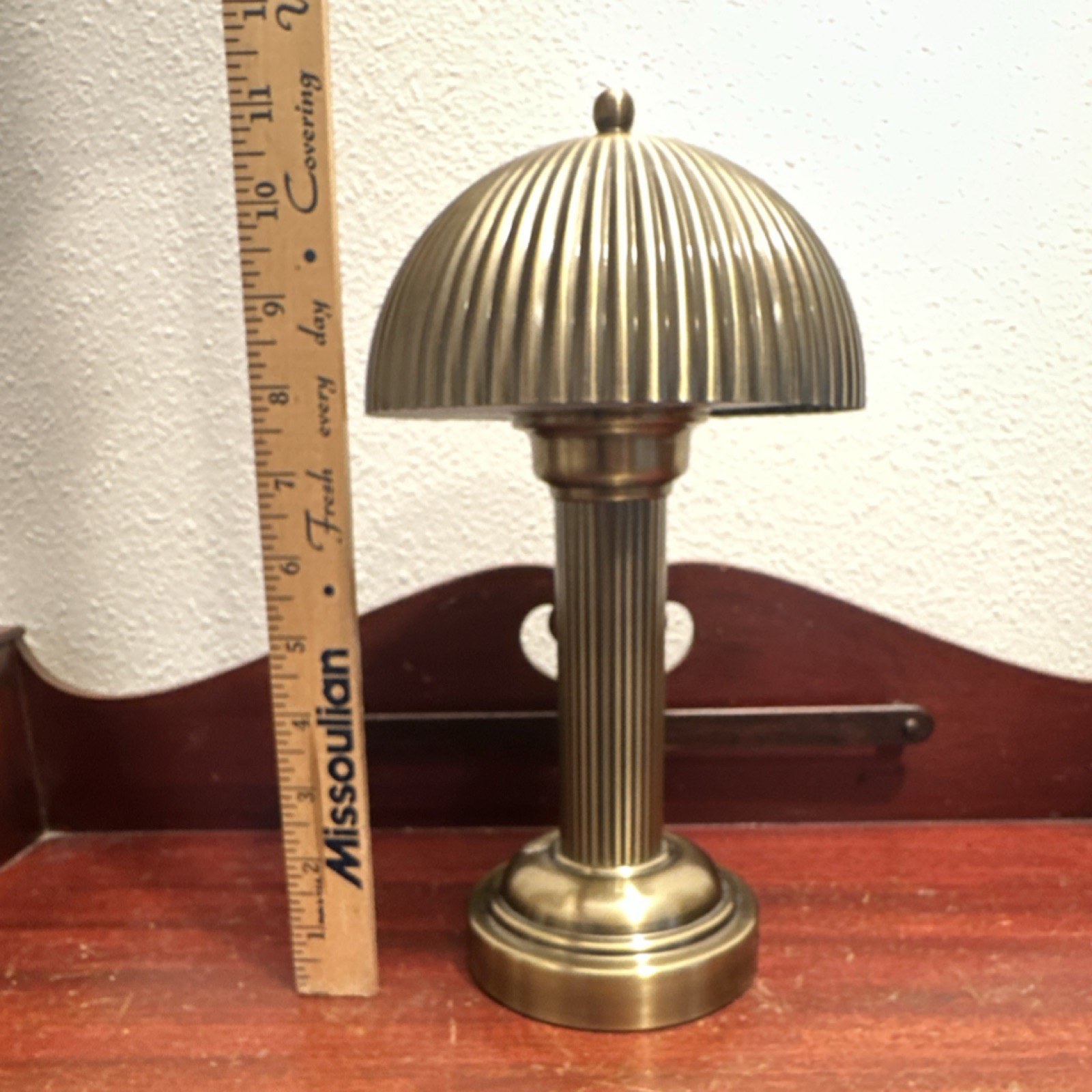 Hearth & Hand Table Lamp AL54081: Antique Brass Dome