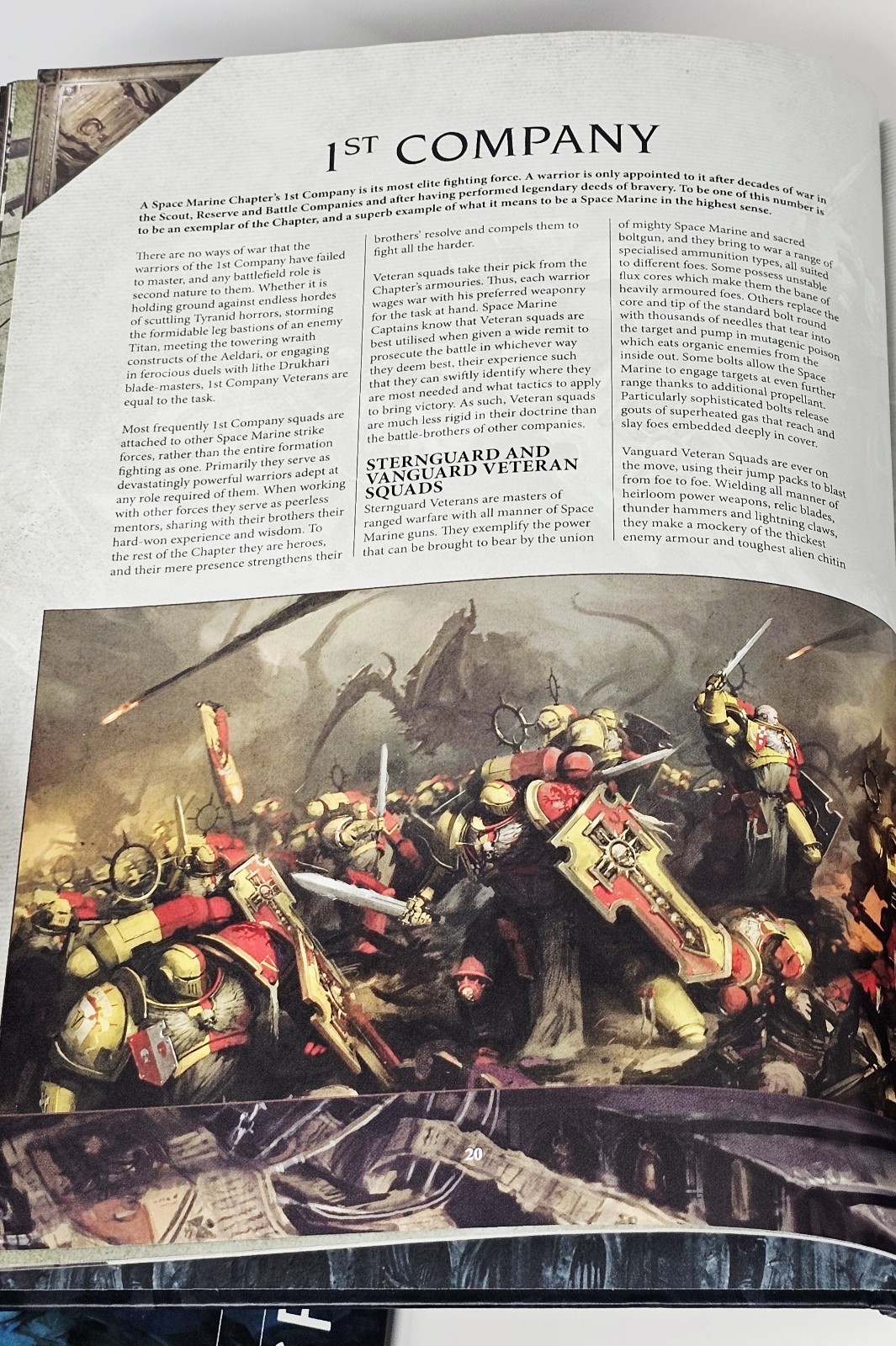 Warhammer 40K Codex: Space Marines Rule Book Miniature Game Games Workshop #1