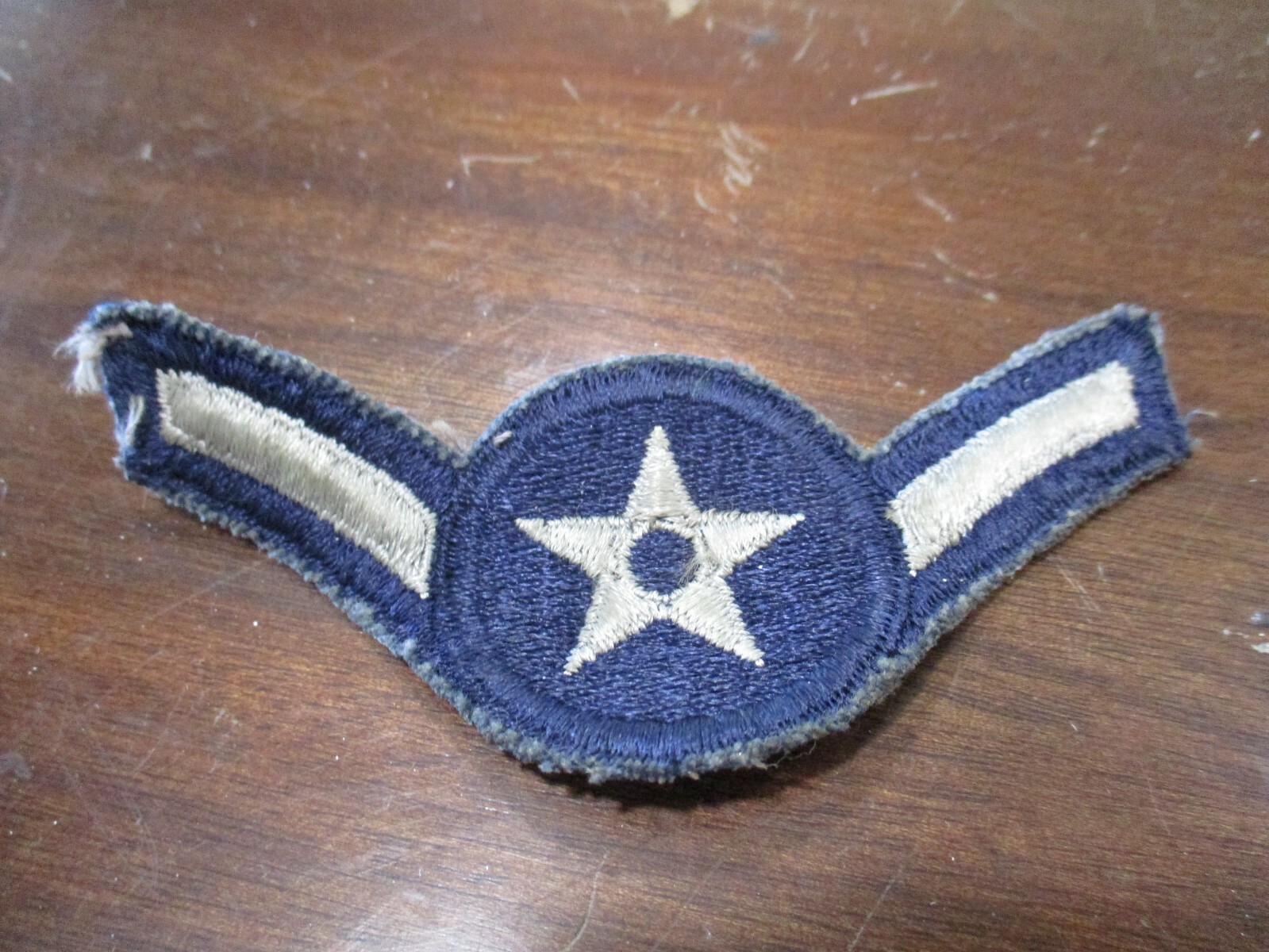 82ND CLASS US AIR FORCE AIRMAN E2 RANK CHEVRON STRIPES ORIGINAL PATCH