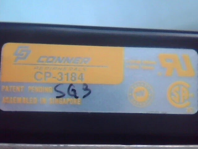 CP-3184 CONNER / SEAGATE 81MB 3.5 INCH IDE HARD DRIVE