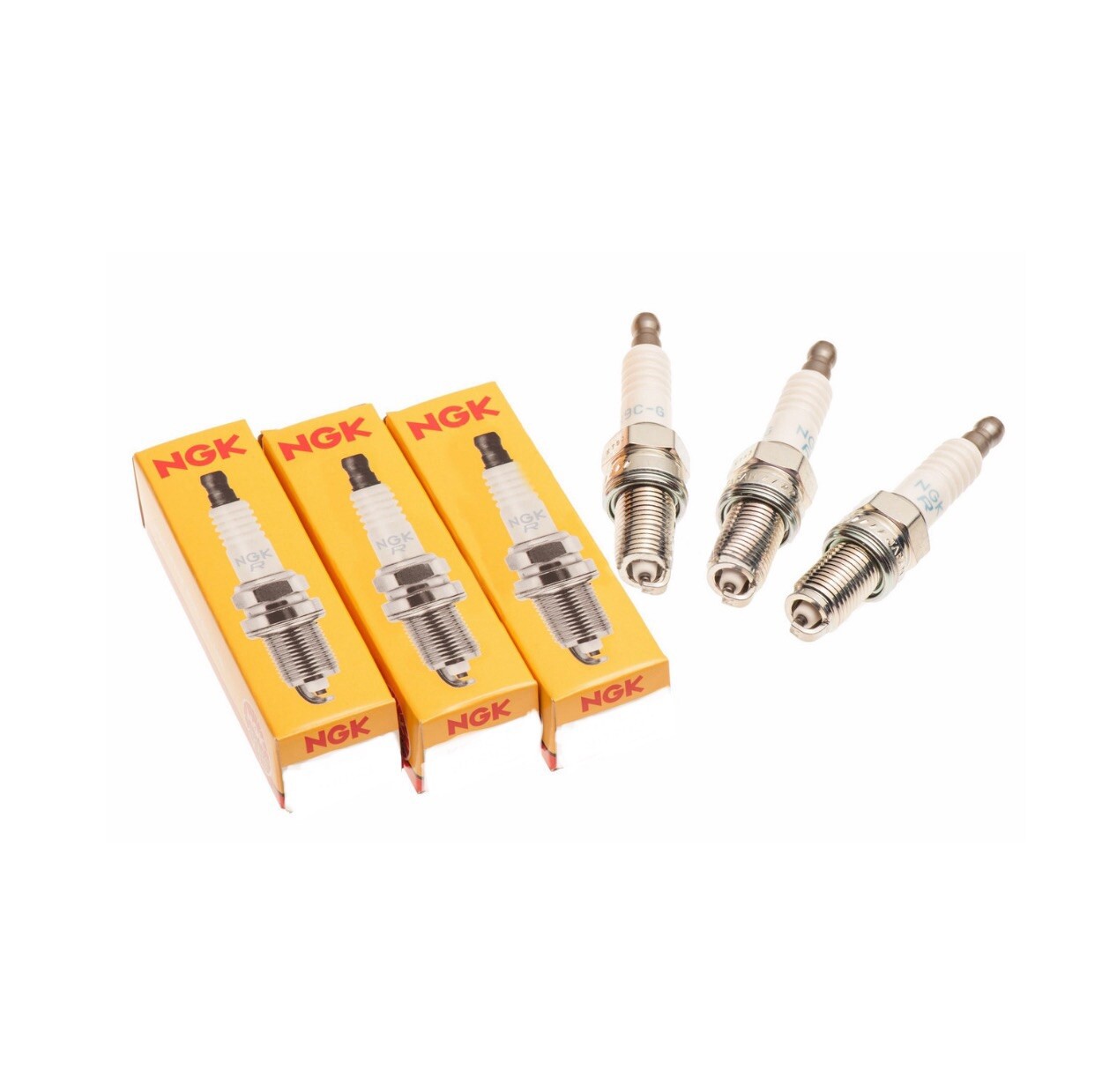 3 Genuine NGK Spark Plugs Fits Daihatsu Hijet S81P S82P S83P S110P Carbureted