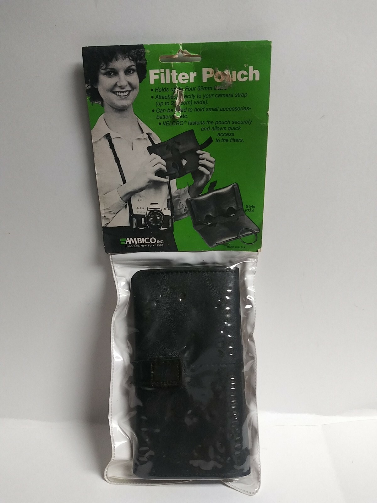 Ambico Camera Filter Pouch Style 734 Made in USA NOS New