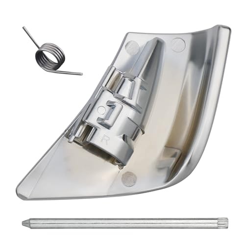 Seat Backrest Recliner Handle Lever Front Right Passenger Side | Sliver RH