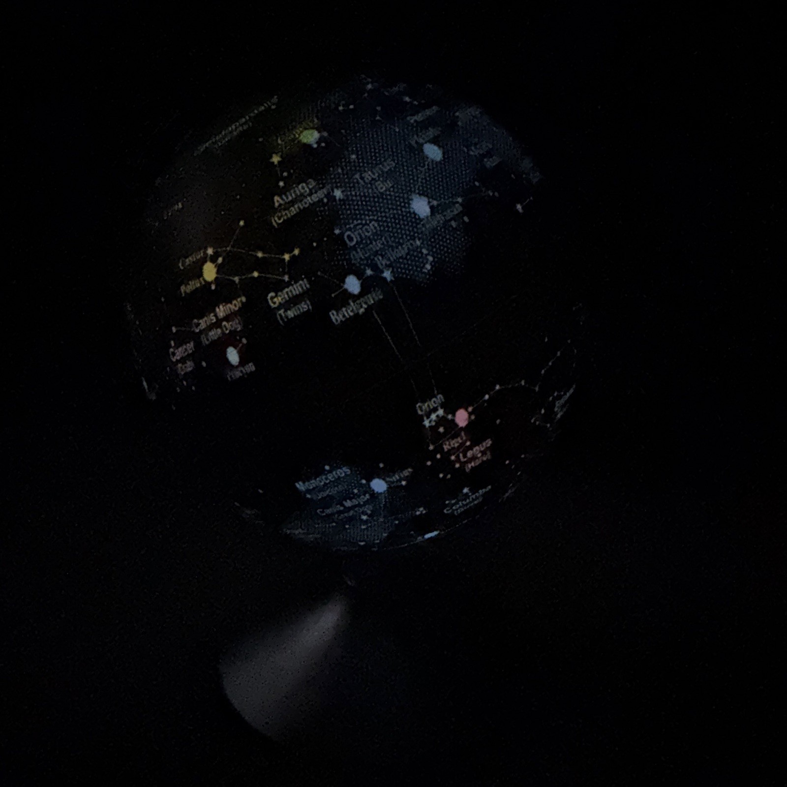 Brainstorm Toys Globe Earth and Constellations Illuminated Auto Light Sensor