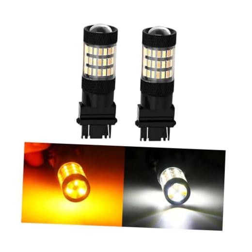 2PCS Car 3157 LED Bulb Turn Signal Light, 12/24V 900 Lumens 6000-6500K Vehicle