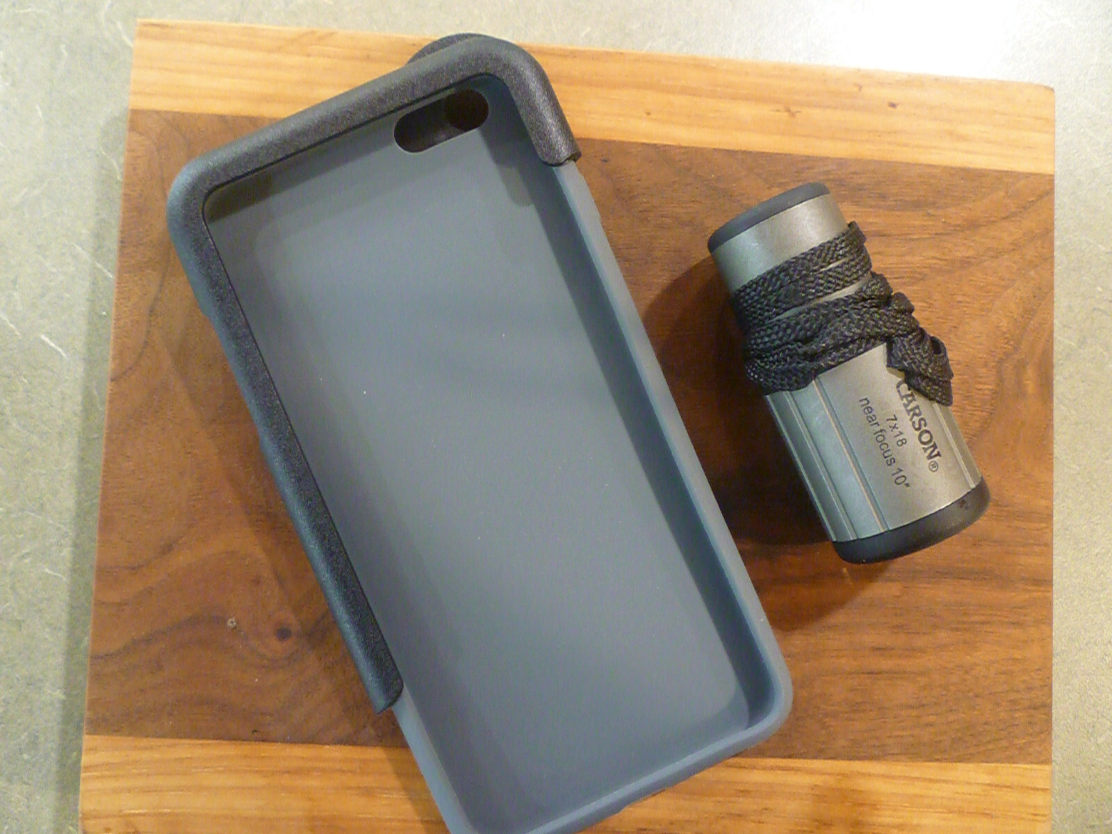 Carson Optical HookUpz 7x Monocular iPhone6 Adapter NIB