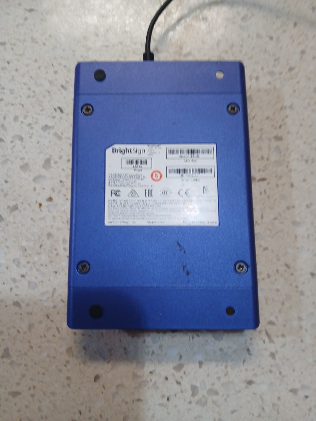 BrightSign LS423 Standard I/O Player (Purple)