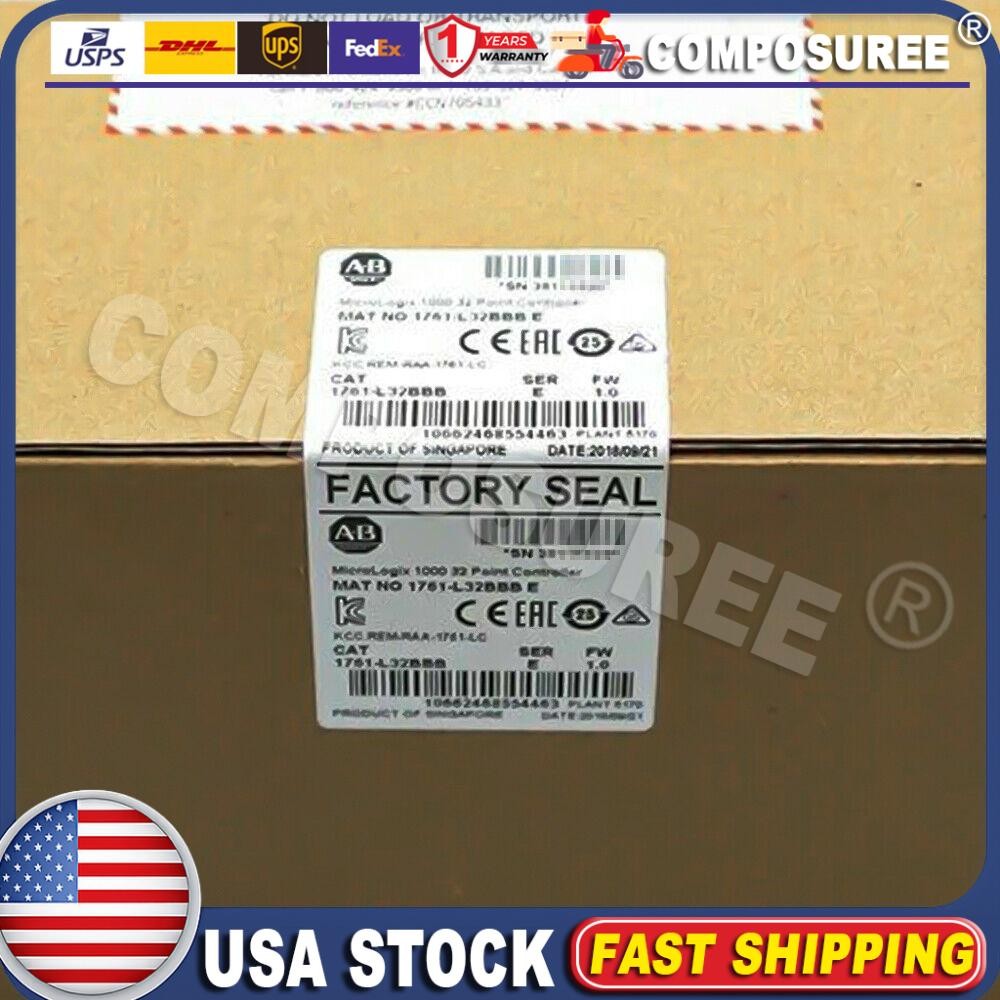 New Factory AB 1761-L32BBB /E Micrologix 1000 32 Point Controller US USA