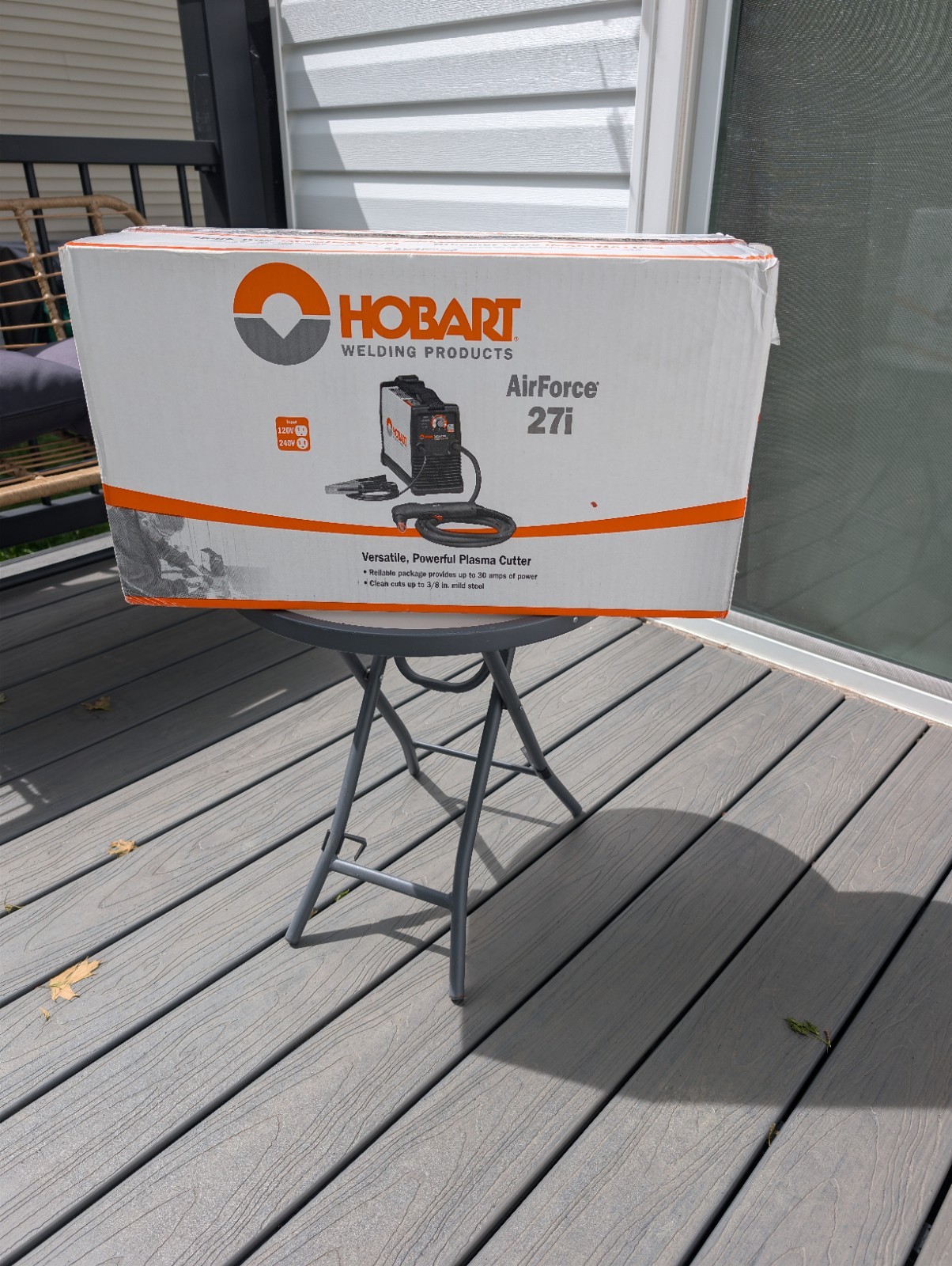 Hobart AirForce 27i Plasma Cutter With Multi-Voltage Plug, Inverter, 120V/240V,