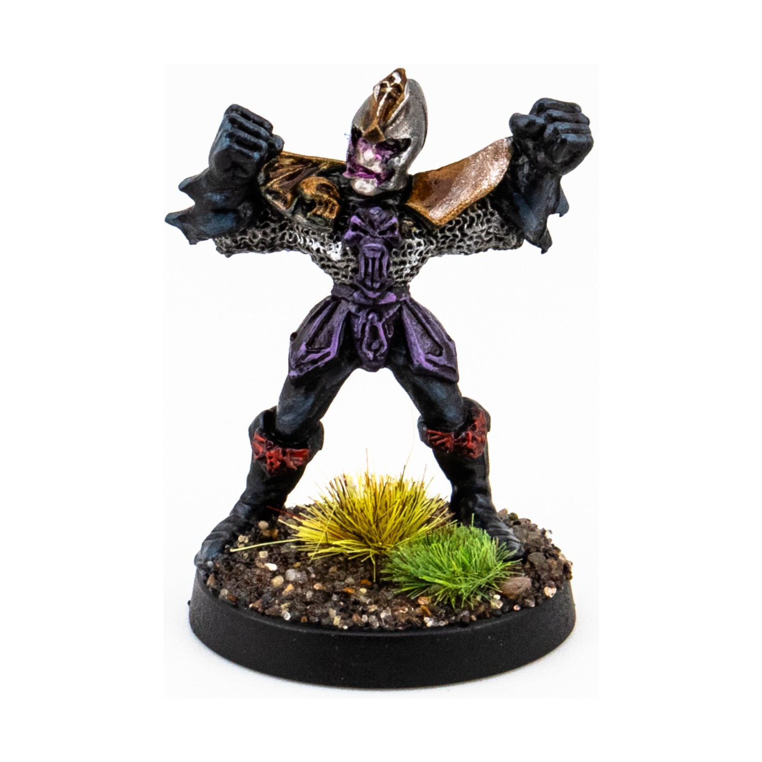 GW Blood Bowl Elf Loose Mini Dark Elf Lineman #4 NM