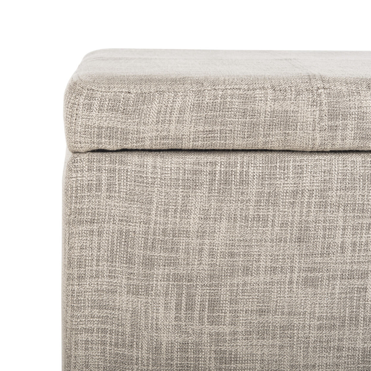 SAFAVIEH Madison Square Ottoman | Stone |