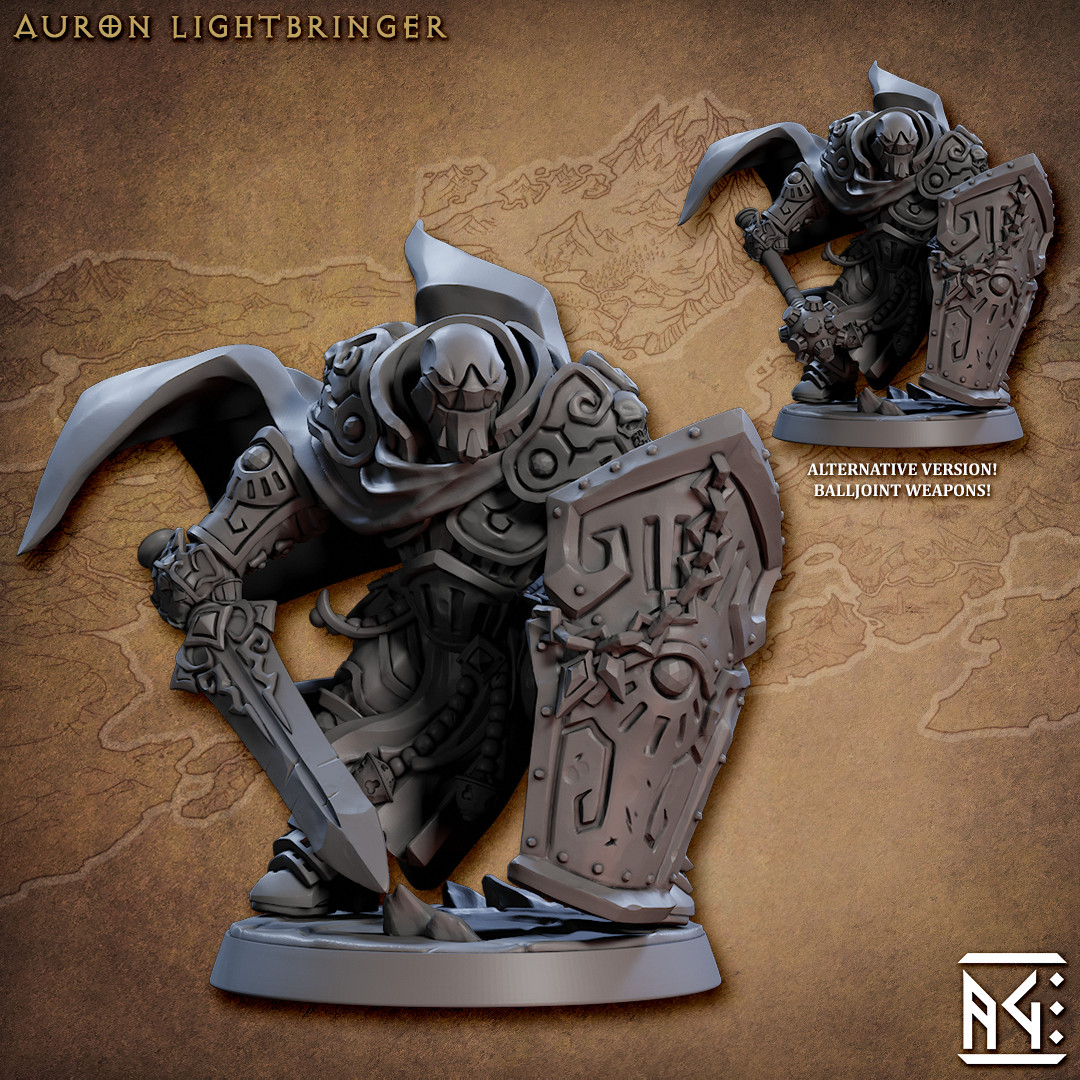 Golem Warforged Hero - Paladin / Fighter - Artisan Guild - Dungeons and Dragons