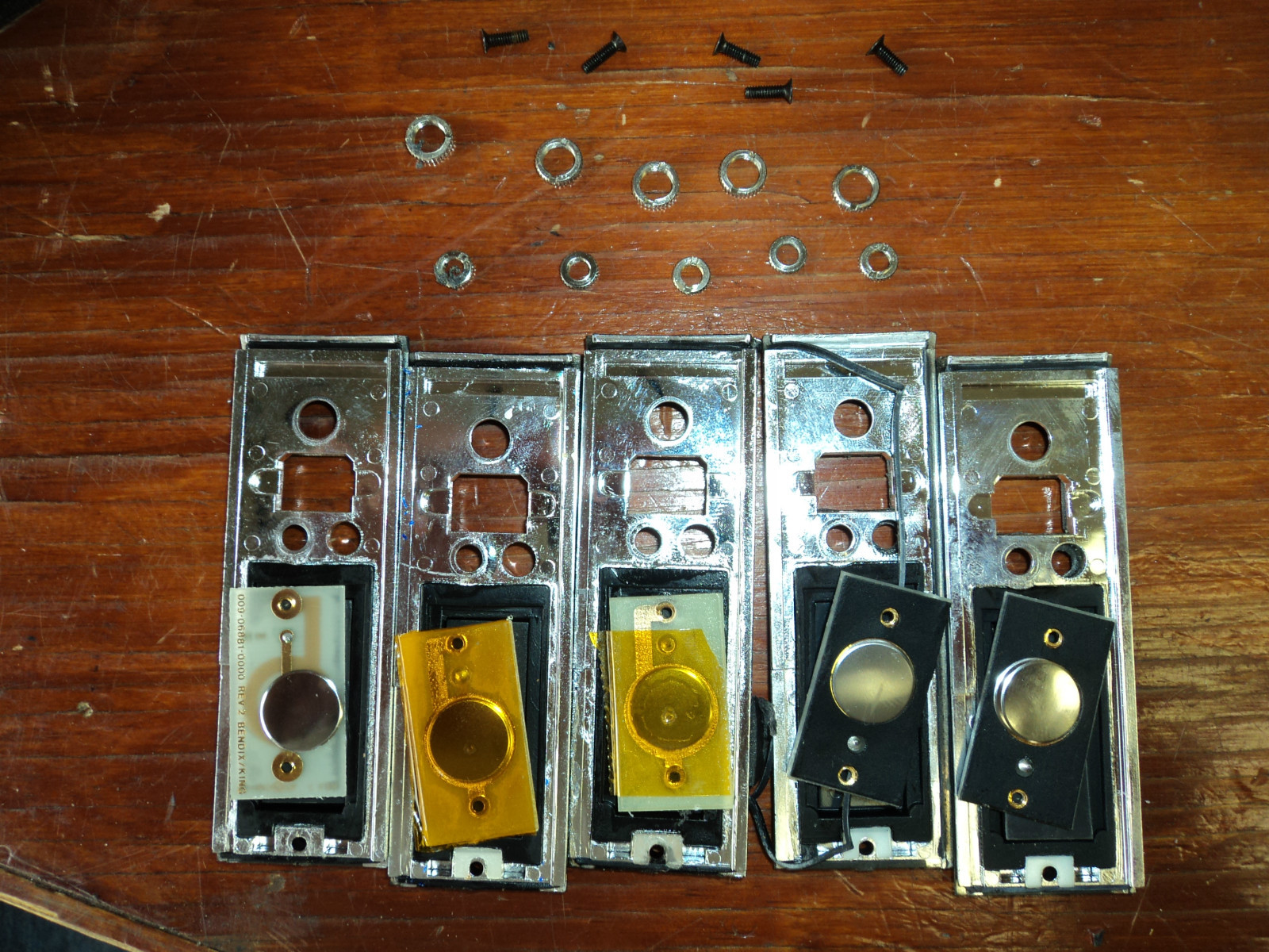 PTT BUTTON Bezel Bendix King Radio DPH GPH EPH LPH Repair Replacement EVERYTHING