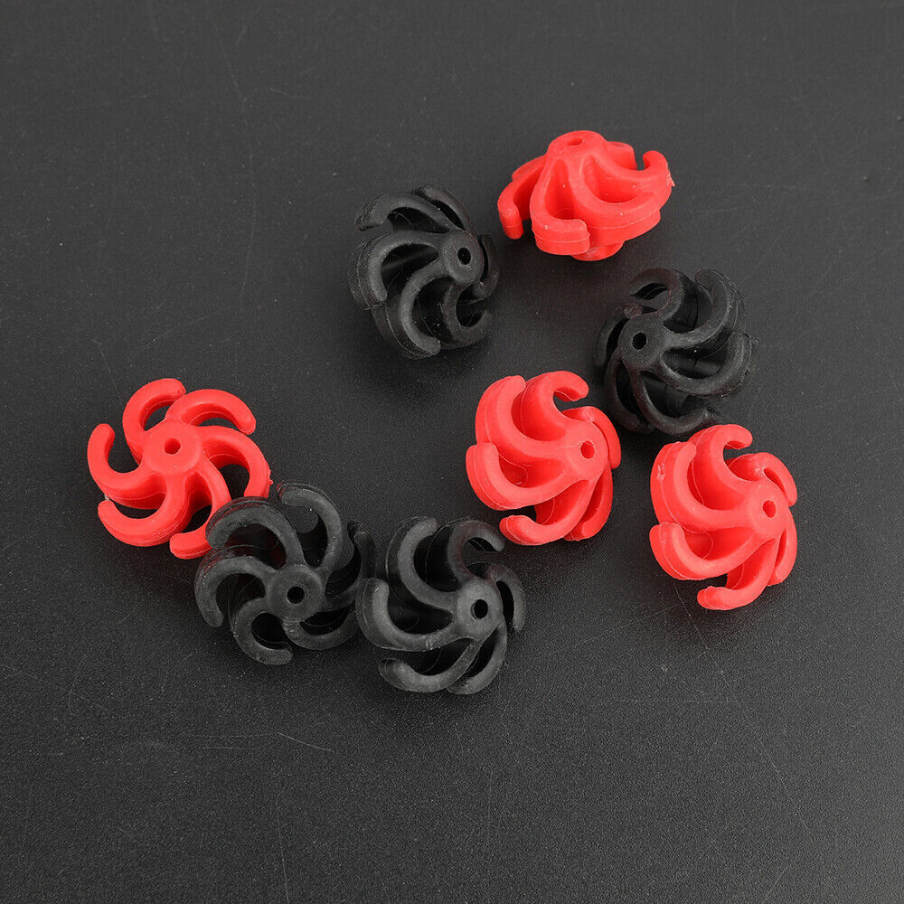 4pcs Archery Bowstring Stabilizer String Damper Silencer Recurve Compound Bow