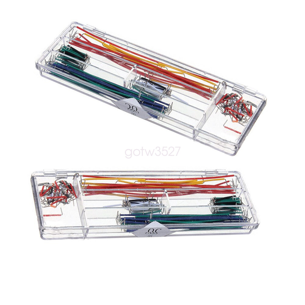 140pcs U Shape Solderless Breadboard Jumper Cable Wire Kit Shield