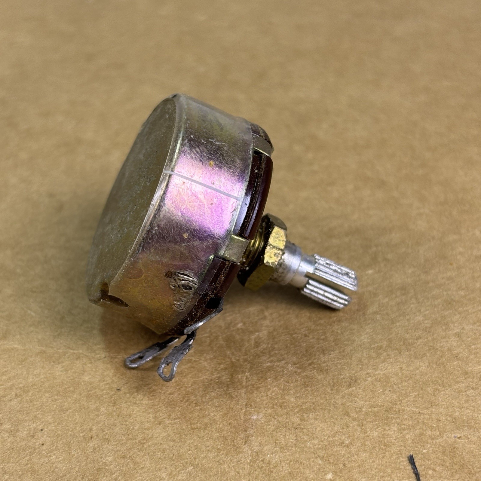 VTG NOBLE T-G1802T B500KOhms 6609A3 Japan Potentiometer w .23" Shaft Guitar Amp