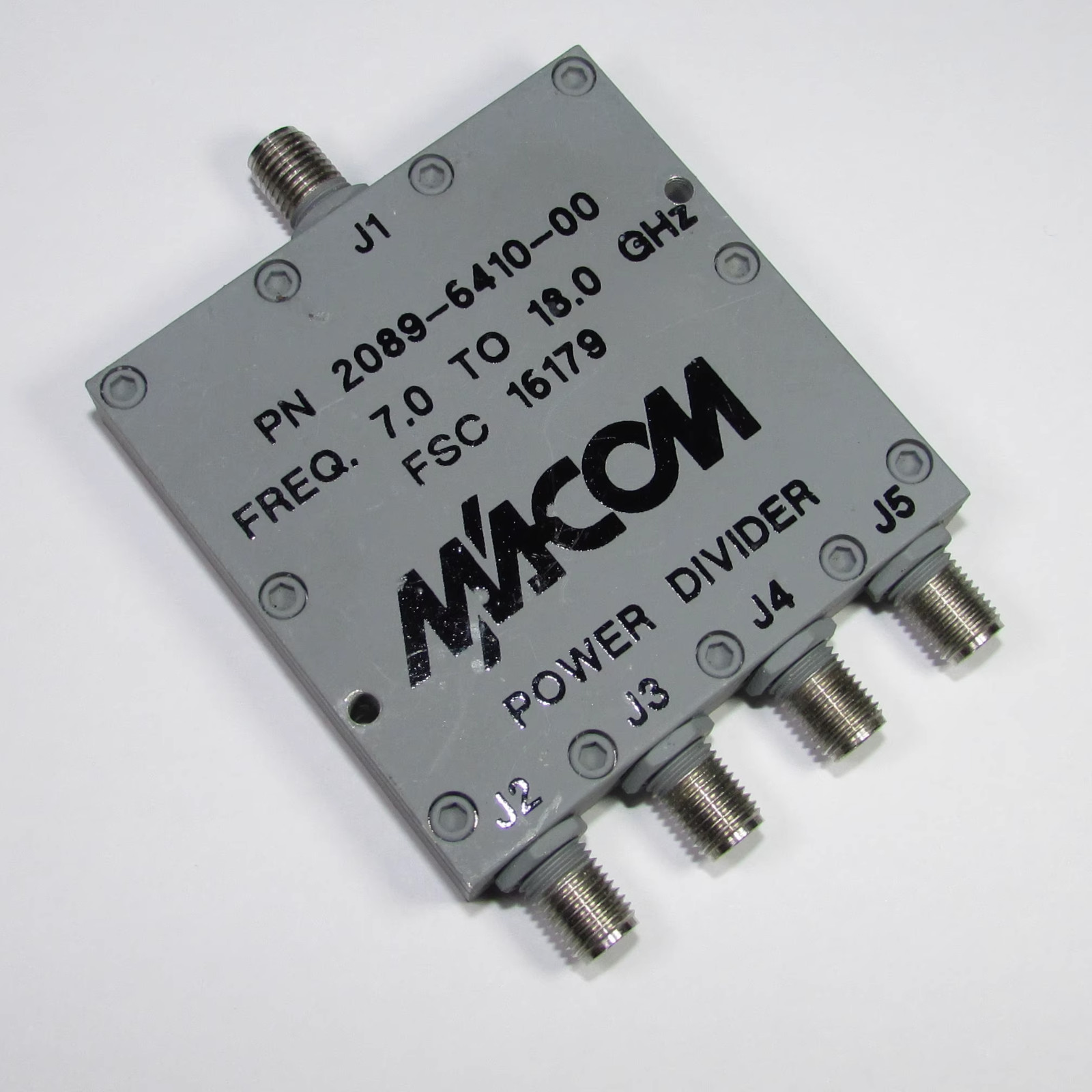 1pc Macom 2089-6410-00 7-18GHz 20W SMA RF Microwave Power Divider