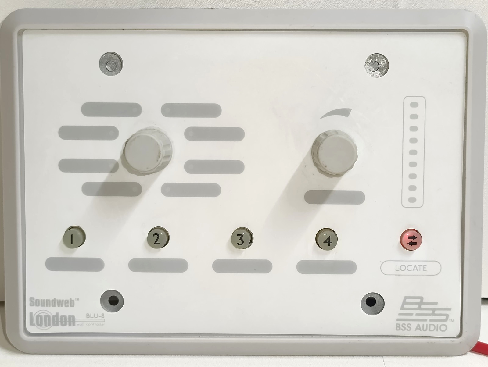 BSS BLU-8 Soundweb London Ethernet Volume Control BSSBLU8-WHT  & Tested /1PC